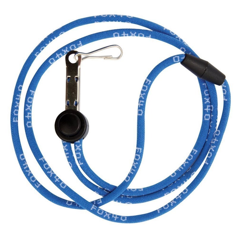 Fox 40 Breakaway Sports Safety Whistle Lanyard, Blue - 100-0501